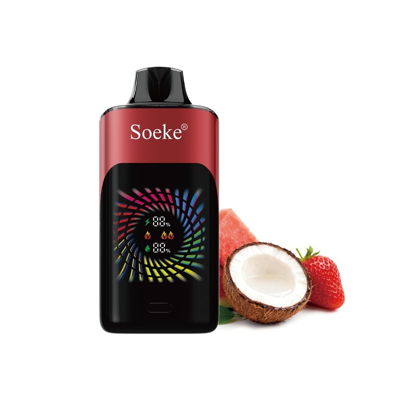 Soeke S9 28000 Puffs- 5 Packs - strawberry coco watermelon