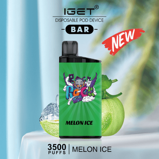 IGET BAR MELON ICE 3500 Puffs Disposable Vape 2