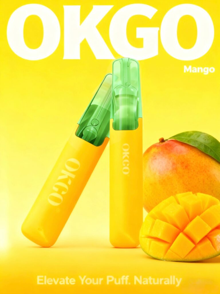 OKGO 6500 Puffs Mango-10Pack - Mango