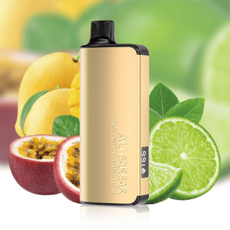 Alibarbar Ingot 9000 puffs-50 pack Multiple flavors - Passionfruit Mango Lime