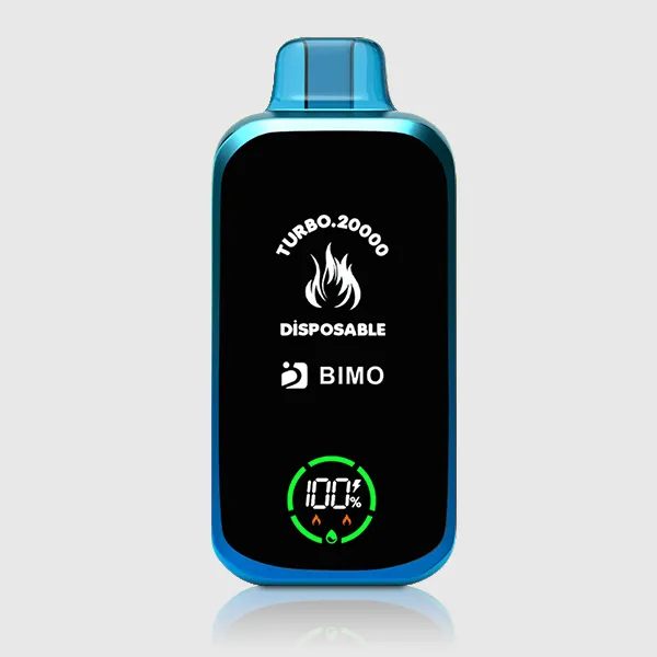BIMO Turbo 20000 Puffs 20 pack Multiple flavors - Blue Razz Ice