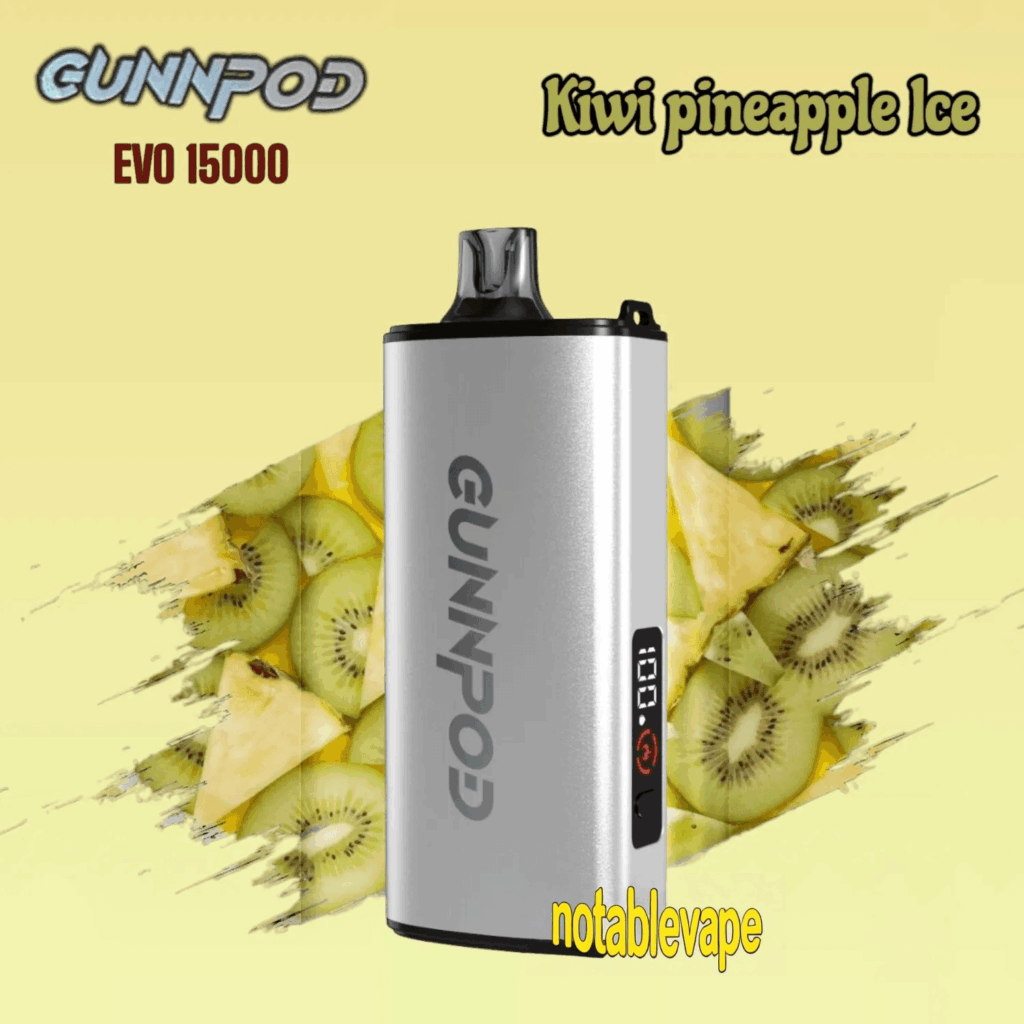 Gunnpod EVO 15k - 20 pack Multiple flavors - Kiwi Pineapple Ice