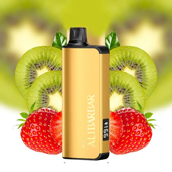 strawberry kiwi vape Alibarbar INGOT 9000 puffs